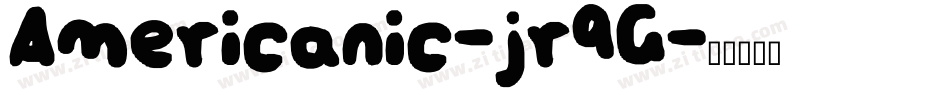 Americanic-jr9G字体转换