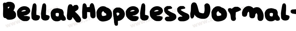 BellaKHopelessNormal-6L9g字体转换