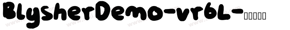 BlysherDemo-vr6L字体转换
