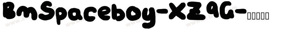 BmSpaceboy-XZ9G字体转换