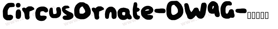 CircusOrnate-0W9G字体转换