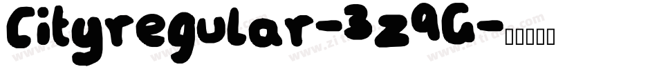 Cityregular-3z9G字体转换