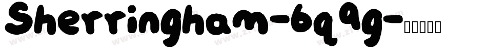 Sherringham-6q9g字体转换 Sherringham-6q9g字体转换