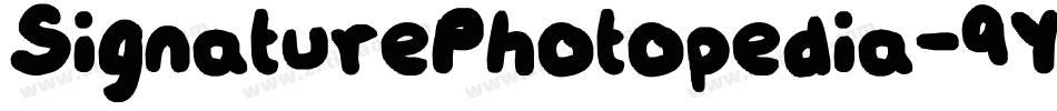 SignaturePhotopedia-9Y6l0字体转换