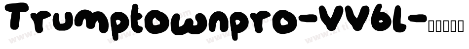 Trumptownpro-VV6l字体转换