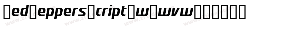RedPeppersScript-w1wvw字体转换