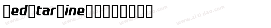 RedStarLineNF字体转换