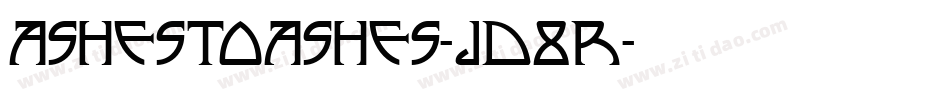 AshesToAshes-jD8R字体转换