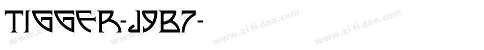 Tigger-j9B7字体转换 Tigger-j9B7字体转换