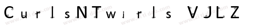 CurlsNTwirls-VJLZ字体转换