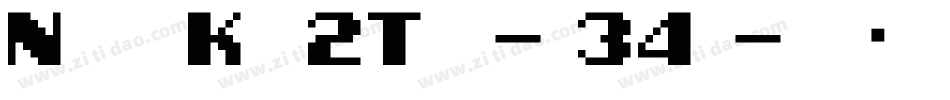 NinjaKid2Ttf-p34d字体转换