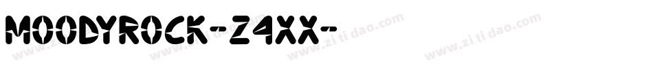 Moodyrock-Z4xx字体转换