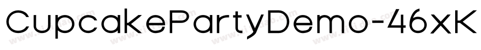 CupcakePartyDemo-46xK字体转换