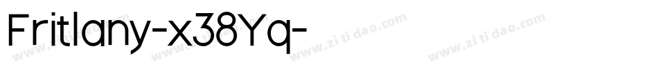 Fritlany-x38Yq字体转换
