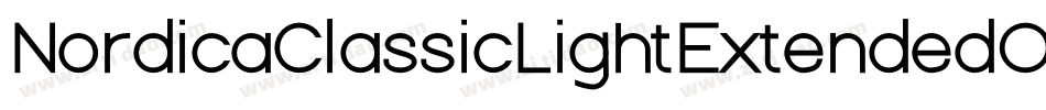 NordicaClassicLightExtendedObliqueOutline-rqD8字体转换