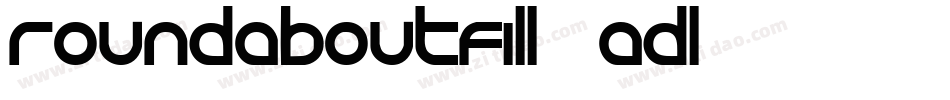 RoundaboutFill-4aDl字体转换