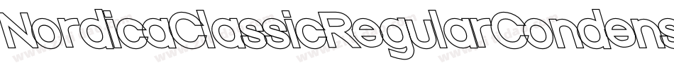 NordicaClassicRegularCondensed-d8yg字体转换