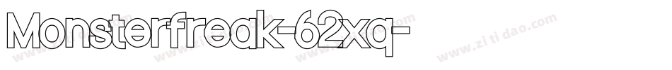 Monsterfreak-62xq字体转换