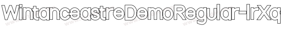 WintanceastreDemoRegular-lrXq字体转换