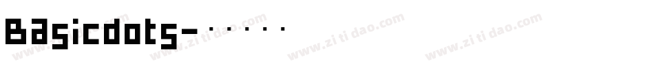 Basicdots字体转换