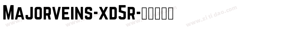 Majorveins-xd5r字体转换 Majorveins-xd5r字体转换