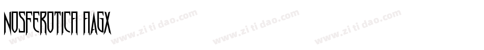 Nosferotica-aAgx字体转换