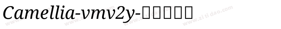 Camellia-vmv2y字体转换