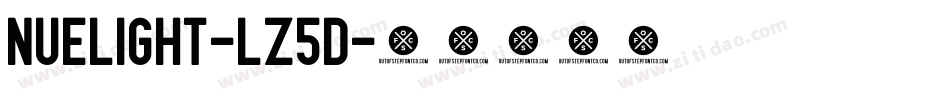 NueLight-lz5d字体转换