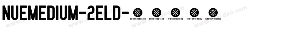 NueMedium-2eLd字体转换