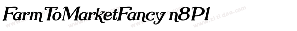 FarmToMarketFancy-n8P1字体转换