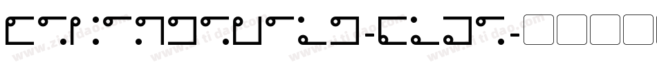 Cyberdyne3D-639Y字体转换