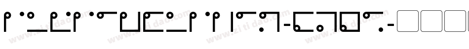 Pigpencipher-670Y字体转换