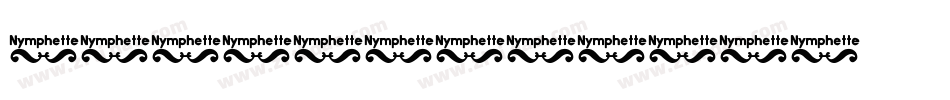 Nymphe字体转换