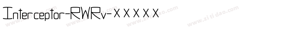 Interceptor-RWRv字体转换