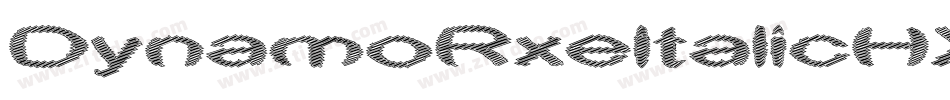 DynamoRxeItalicHXE字体转换