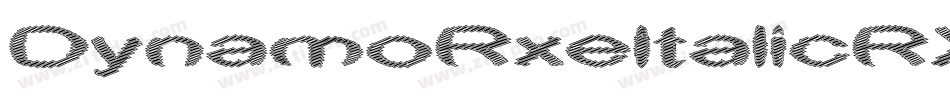 DynamoRxeItalicRXE字体转换