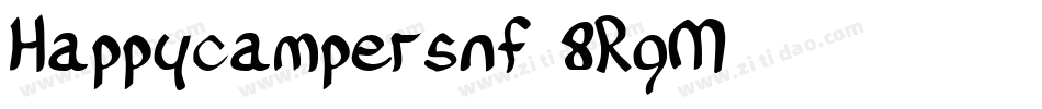 Happycampersnf-8RgM字体转换