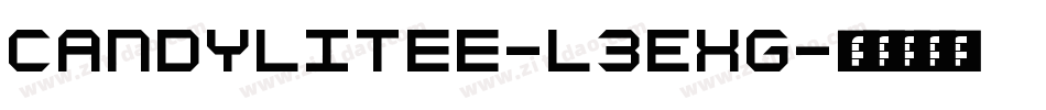 Candylitee-L3EXg字体转换