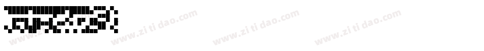 BanjinCondensedItalic-MVV8B字体转换