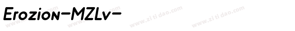Erozion-MZLv字体转换