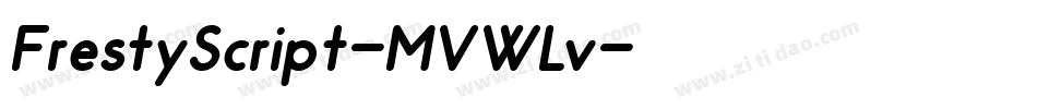 FrestyScript-MVWLv字体转换