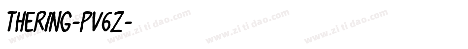 TheRing-PV6Z字体转换 TheRing-PV6Z字体转换