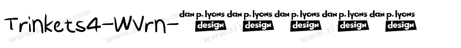 Trinkets4-WVrn字体转换