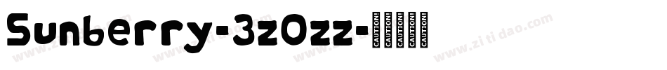 Sunberry-3zOzz字体转换