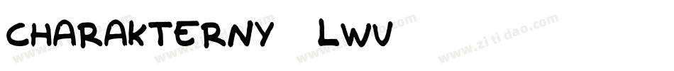 Charakterny-2Lwv字体转换