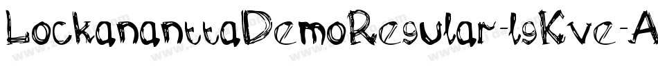 LockananttaDemoRegular-lgKve字体转换
