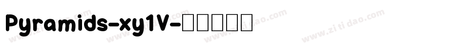 Pyramids-xy1V字体转换