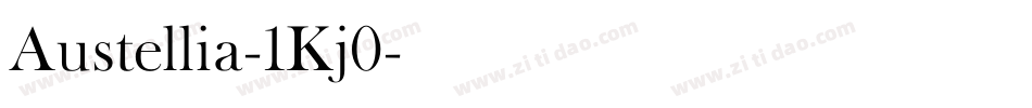 Austellia-1Kj0字体转换