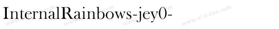 InternalRainbows-jey0字体转换