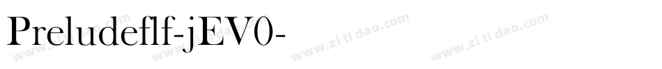 Preludeflf-jEV0字体转换